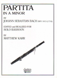 Partita in A Minor BWV 1013 - Bassoon Unaccompanied