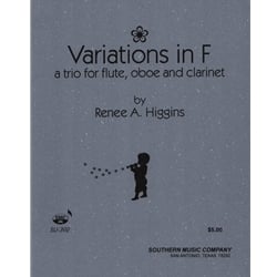 Variations in F - Flute, Oboe, and Clarinet
