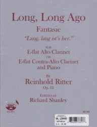 Long, Long Ago: Fantasie, Op. 12 - Alto Clarinet and Piano