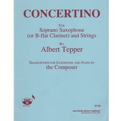 Concertino - Soprano Sax (or Clarinet) and Piano