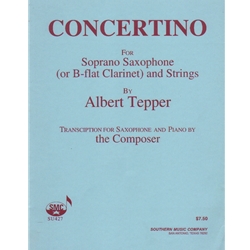 Concertino - Soprano Sax (or Clarinet) and Piano