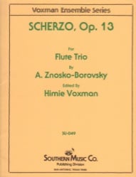 Scherzo, Op. 13  - Flute Trio