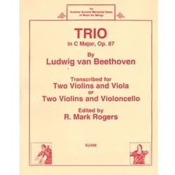 Trio in C major, Op. 87 - 2 Violins and Viola (or Cello)