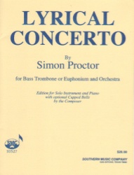 Lyrical Concerto - Bass Trombone (or Euphonium) and Piano