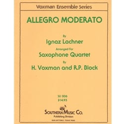 Allegro Moderato - Sax Quartet AATB