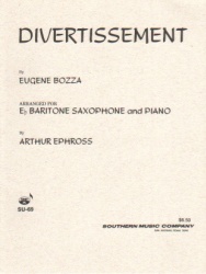 Divertissement - Baritone Sax and Piano