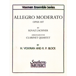 Allegro Moderato - Clarinet Quartet