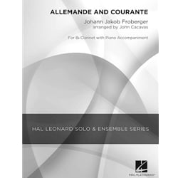 Allemande and Courante - Clarinet and Piano