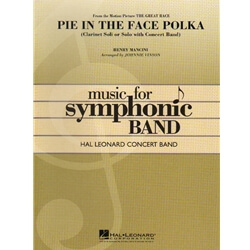 Pie in the Face Polka - Clarinet Soli or Solo with Concert Band
