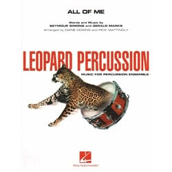 All of Me - Percussion Ensemble (5+ Players)