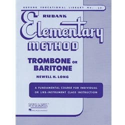 Rubank Elementary Method - Trombone (or Baritone)