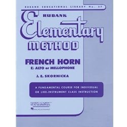 Rubank Elementary Method - Horn or Mellophone