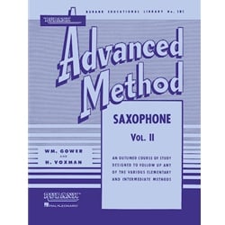 Rubank Advanced Method, Volume 2 - Alto Sax