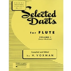 Selected Duets for Flute, Volume 1: Easy to Medium