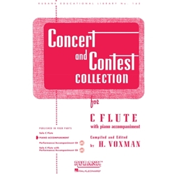 Concert and Contest Collection for Flute - Piano Accompaniment