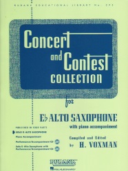 Concert and Contest Collection for Alto Sax - Alto Sax Part