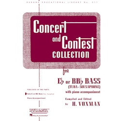 Concert and Contest Collection for Tuba - Piano Accompaniment