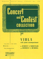 Concert and Contest Collection for Viola  - Viola Part
