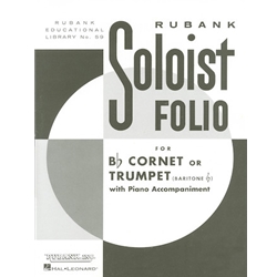Soloist Folio - Cornet or Trumpet (or Baritone TC) and Piano