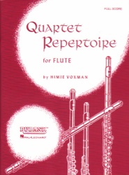 Quartet Repertoire for Flute - Full Score