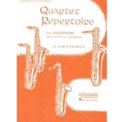 Quartet Repertoire for Saxophone (Alto Sax 2 Part) - Sax Quartet AATB