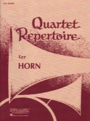 Quartet Repertoire for Horn - Score