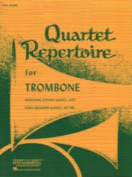 Quartet Repertoire for Trombone - Score