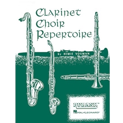 Clarinet Choir Repertoire - Bass Clarinet Part