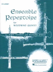 Ensemble Repertoire for Woodwind Quintet - Clarinet