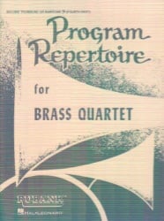 Program Repertoire for Brass Quartet - 2nd Trombone (4th Part)
