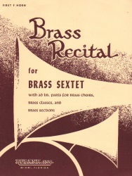 Brass Recital for Brass Sextet - 1st Horn Part