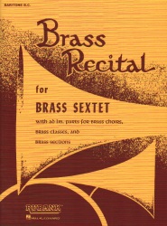 Brass Recital for Brass Sextet - Baritone B.C. Part