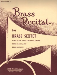 Brass Recital for Brass Sextet - Baritone T.C. Part