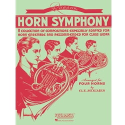 Horn Symphony - Horn Quartet (Score)