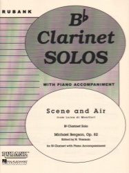 Scene and Air from Luisa de Montfort - Clarinet and Piano