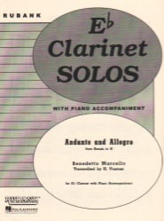 Andante and Allegro from Sonata in G Major - E-flat Piccolo Clarinet and Piano
