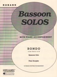 Rondo from Suite in G - Bassoon and Piano