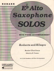 Andante and Allegro - Alto Sax and Piano