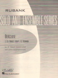 Berceuse - Tenor Sax and Piano