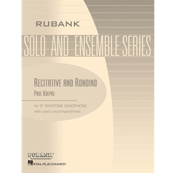Recitative and Rondino - Baritone Sax and Piano