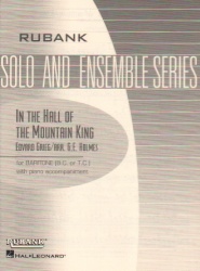 In the Hall of the Mountain King - Baritone (B.C. or T.C.) and Piano