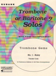Ruby - Trombone (or Baritone BC) and Piano