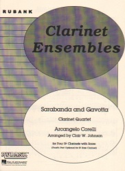 Sarabanda and Gavotta - Clarinet Quartet