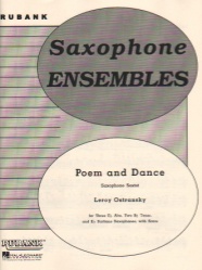 Poem and Dance - Sax Sextet AAATTB