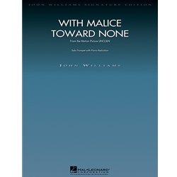 With Malice Toward None (from Lincoln) - Trumpet and Piano