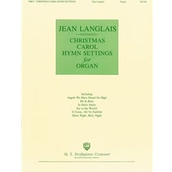 Christmas Carol Hymn Settings for Organ