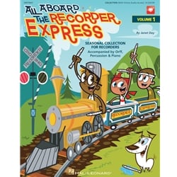 All Aboard The Recorder Express - Book and CD