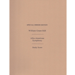 Afro-American Symphony - Full Score (Facsimile of Manuscript)