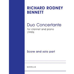 Duo Concertante - Clarinet and Piano