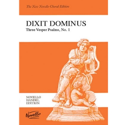 Dixit Dominus - Vocal Score